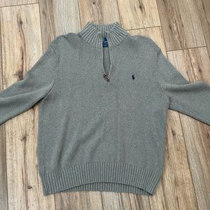 Ralph Lauren Quarter Zip Sweater